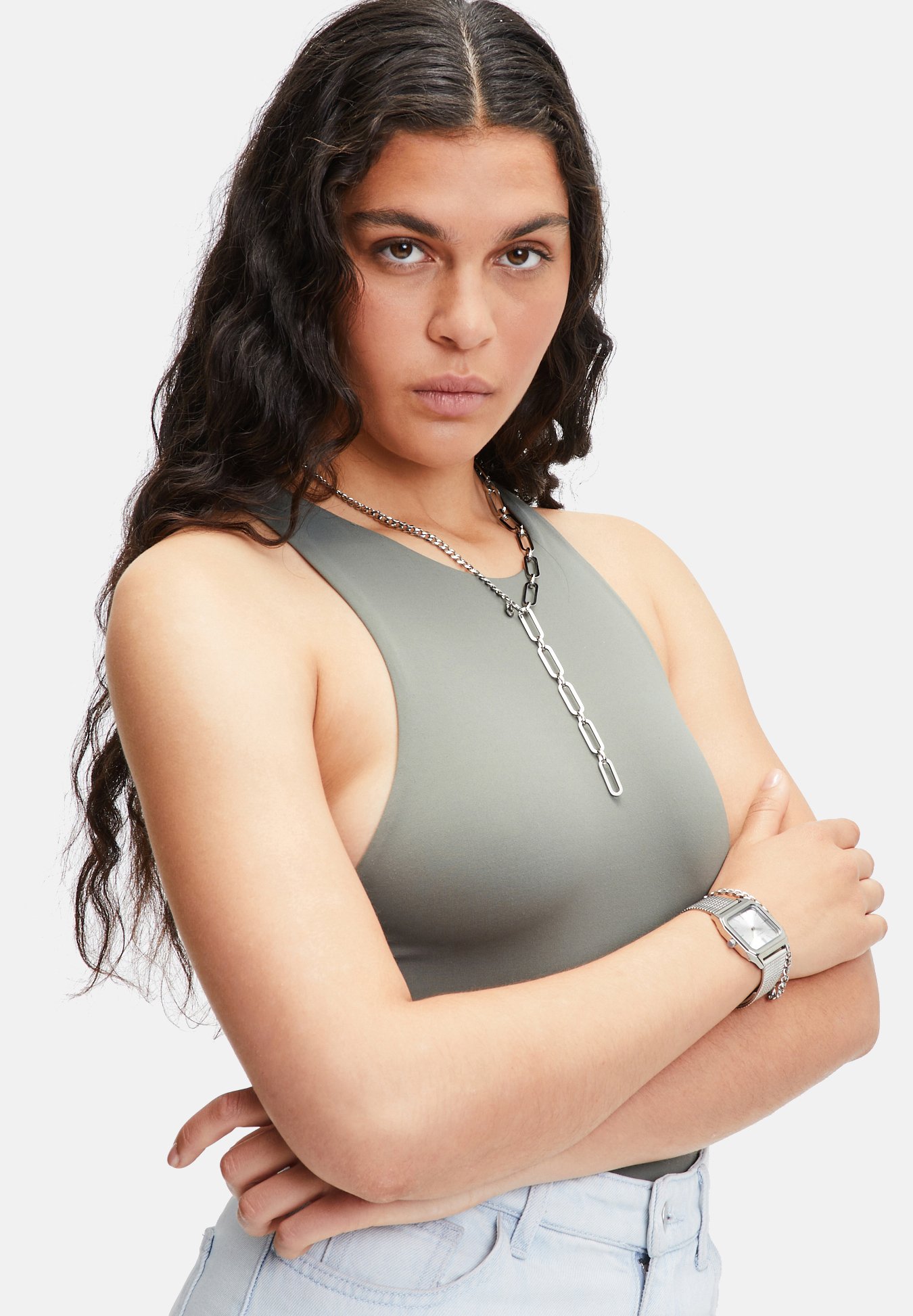 Croydex Toilettenpapierhalter Silber – Modernes Design, 3 Befestigungsarten, Kein Bohren Nötig