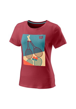 T-Shirt print - red