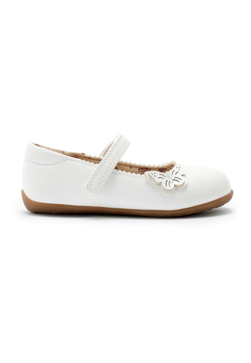 Next MARY JANE STANDARD FIT F - Zapatos de bebé - white
