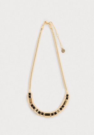 HEX RONDELLE FRONTAL - Collana - gold-coloured/jet black