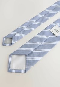 Next STRIPE - Krawatte - blue