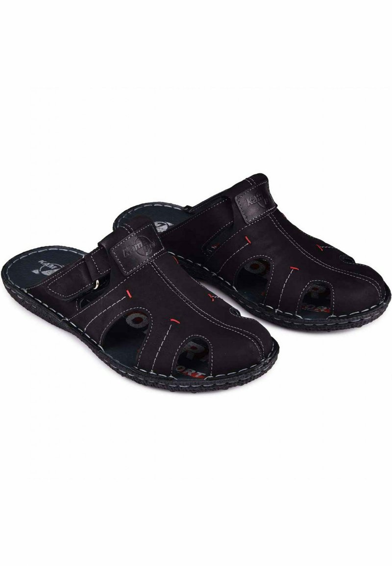 Kampol Z ZAKRYTYMI PALCAMI - Klapki płaskie