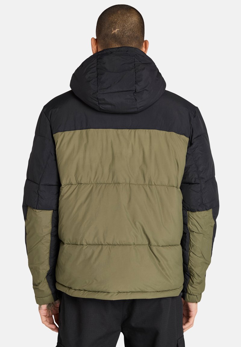 Timberland DURABLE WATER REPELLENT PUFFER JACKET - Zimní bunda - green black