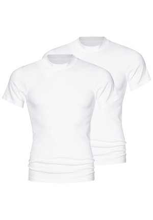 mey OLYMPIA MIT RUNDHALS 2ER PACK - Basic T-shirt - weiß