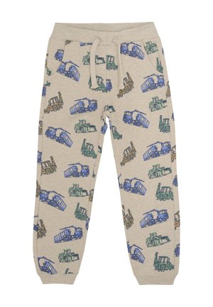 Tracksuit bottoms - beige melange