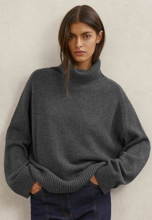 BROOKLYN ROLL-NECK - Maglione - charcoal grey