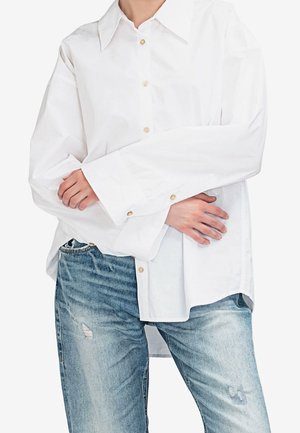 Overhemdblouse - white
