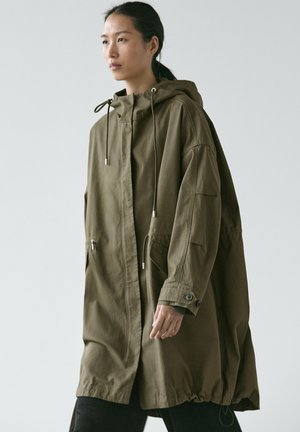 LONG - Parka - dark green
