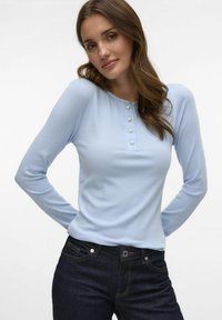 Vero Moda Ilgarankovis viršutinės dalies drabužis - cashmere blue