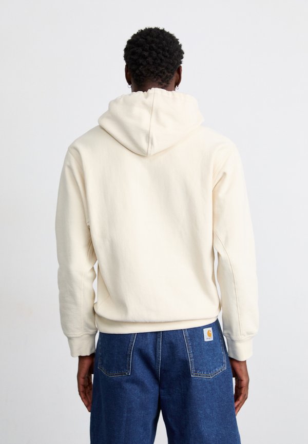 HOODED AMERICAN SCRIPT  - Hoodie - natural3