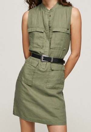 Skjortekjole - orange