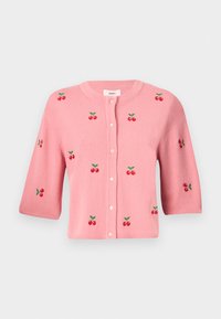 OBJTHESS SLEEVE CARDIGAN - Cardigan - rose elegance
