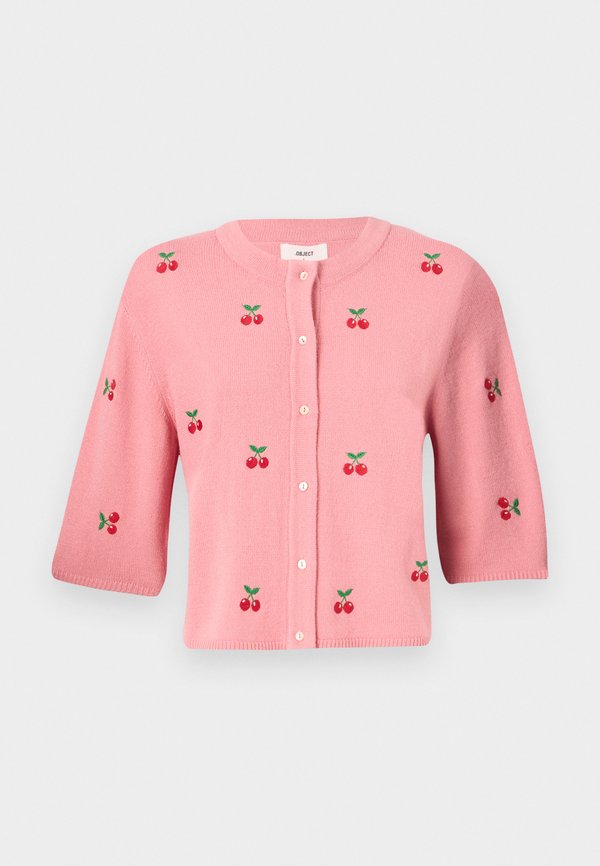 OBJTHESS SLEEVE CARDIGAN - Cardigan - rose elegance4