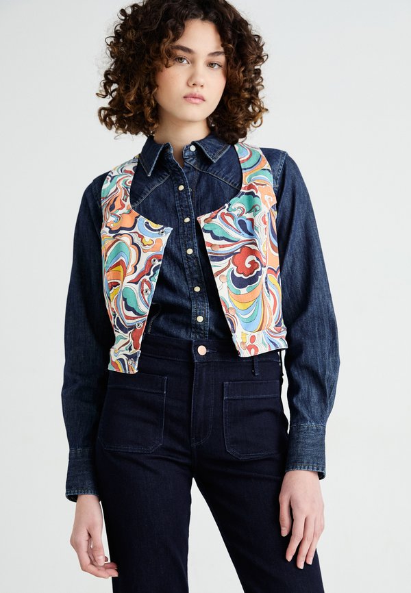 Waistcoat - latigo print4