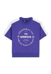 T-shirts print - electric blue