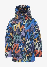 Unselected, night blue printed