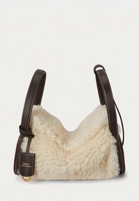Polo Ralph Lauren DUFFLE MEDIUM - Cross body bag - luggage/cream