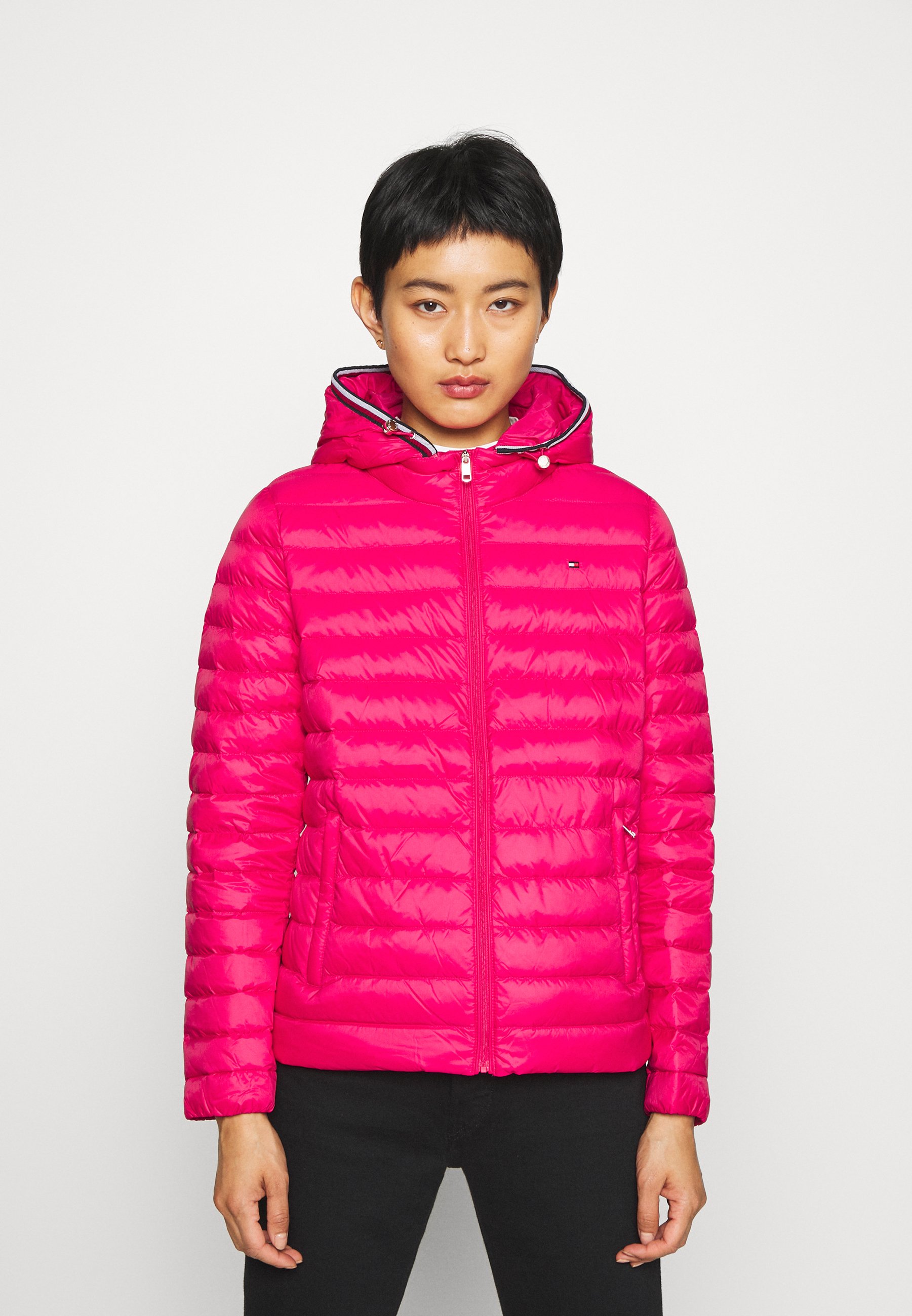 tommy hilfiger pink coat