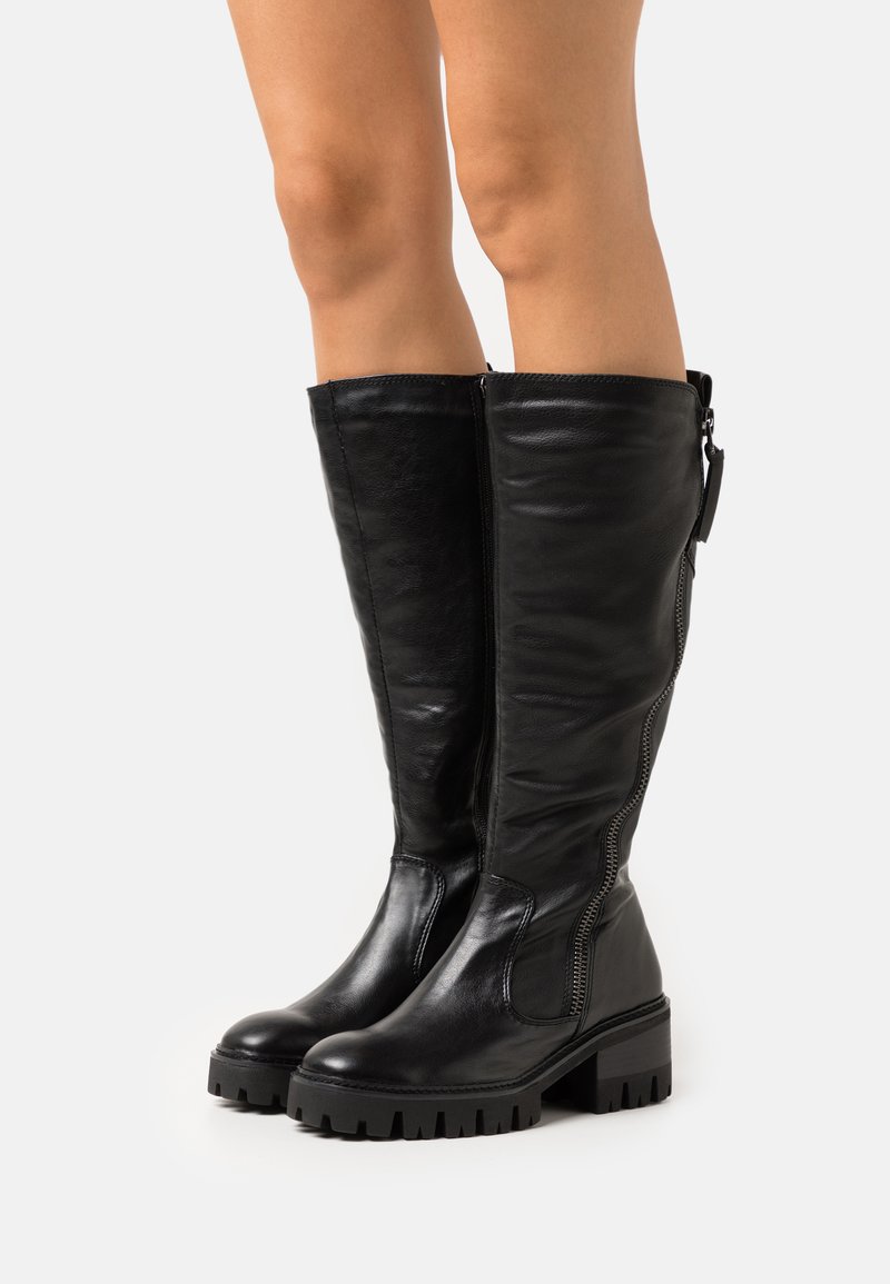 marco tozzi leopard print boots