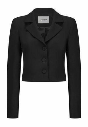 Nicowa, CROPPED BLAZER CARILA - Blazer - schwarz