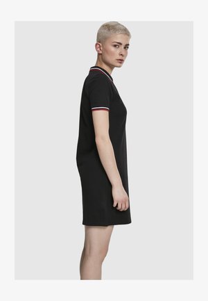 Urban Classics LADIES POLO DRESS - Päevakleit - black