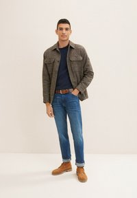 TOM TAILOR MARVIN - Ravne kavbojke - used mid stone blue denim
