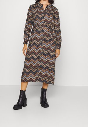 ONLY Carmakoma Jurk - multi-coloured