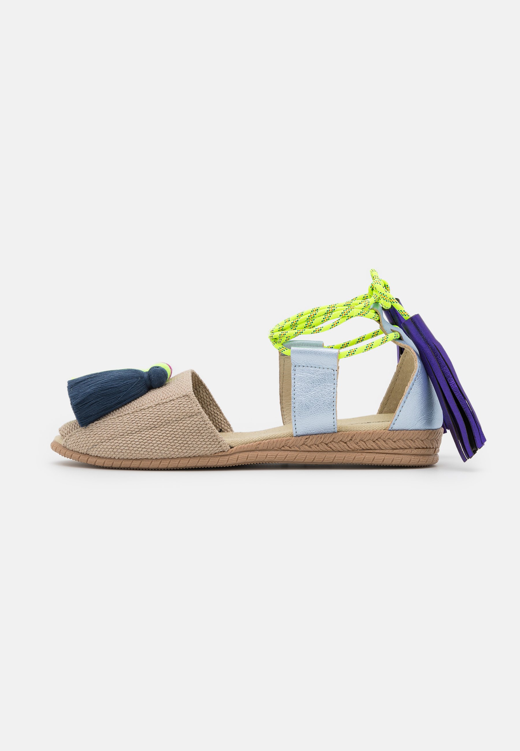 Casa de Vera HELICONIA GOMA - Sandalias - amarillo fluor/magenta/marino/beige  - Zalando.es