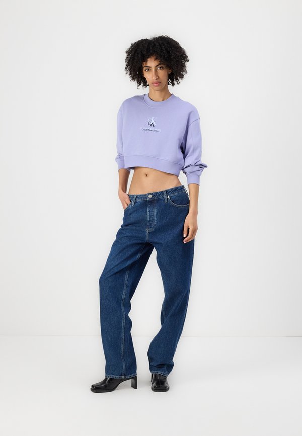 SHADOW GRAPHIC CREWNECK - Sweatshirt - persian violet3