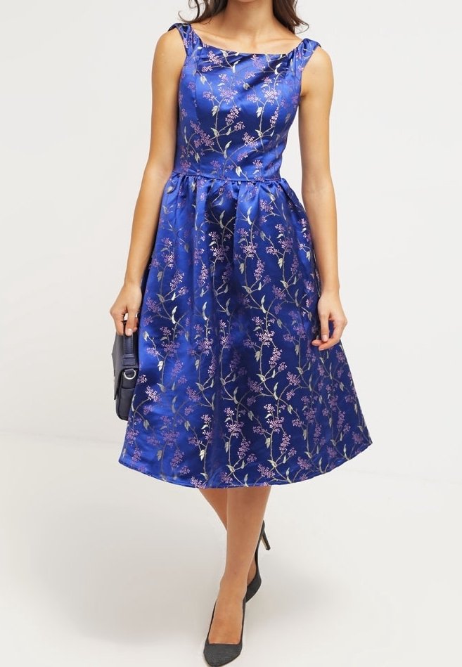 chi chi formal dresses London Cocktail dress / Party dress - blue Chi london