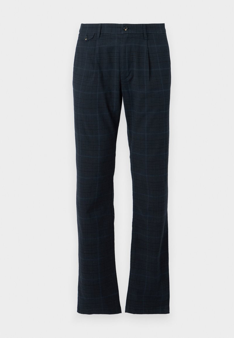 Tommy Hilfiger DENTON POW CHECK - Chinos - desert sky/σκούρο μπλε ...