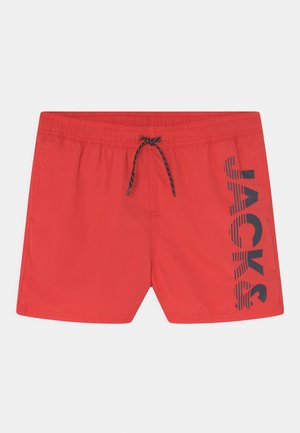 JJICRETE JJSWIM LOGO - Swimming shorts - flame scarlet