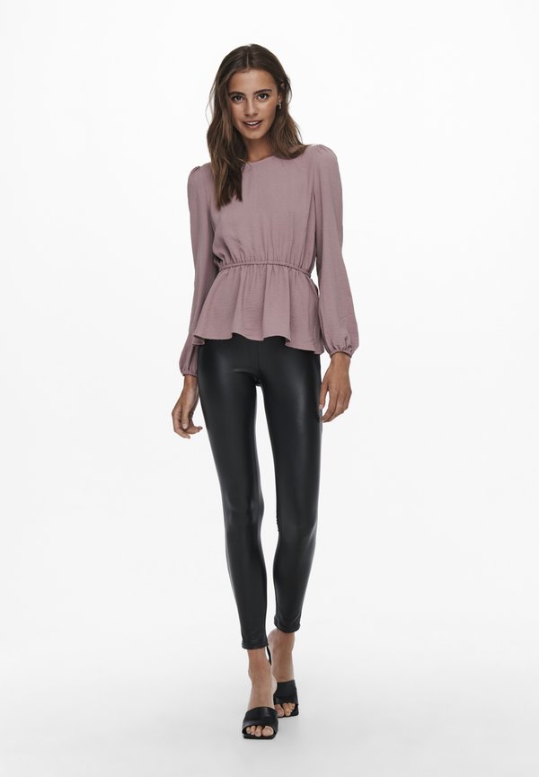 ONLMETTE O NECK - Blouse - elderberry2