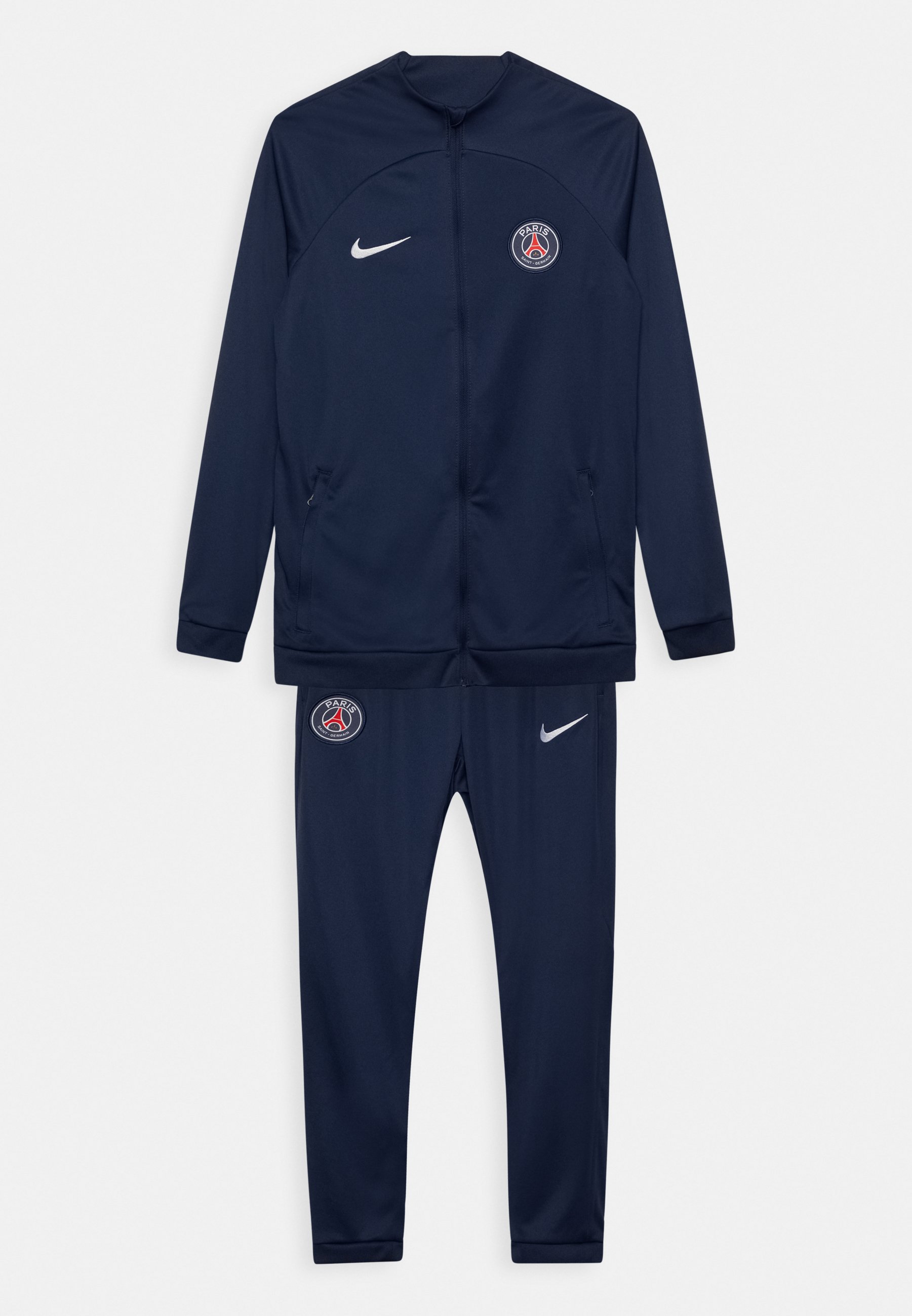 Nike Performance PARIS GERMAIN ACADEMY TRACK SUIT UNISEX SET - Trainingspak  - midnight navy/midnight navy/white/donkerblauw - Zalando.be