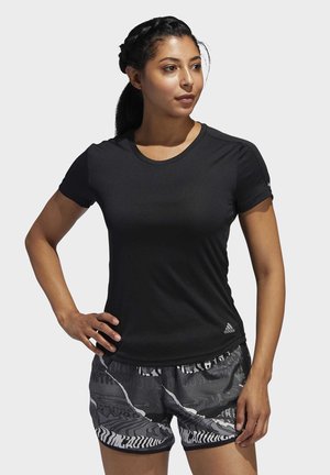 RUN IT TEE - Basic T-shirt - black