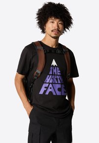 The North Face BOREALIS - Zaino da trekking - dark oak tnf black