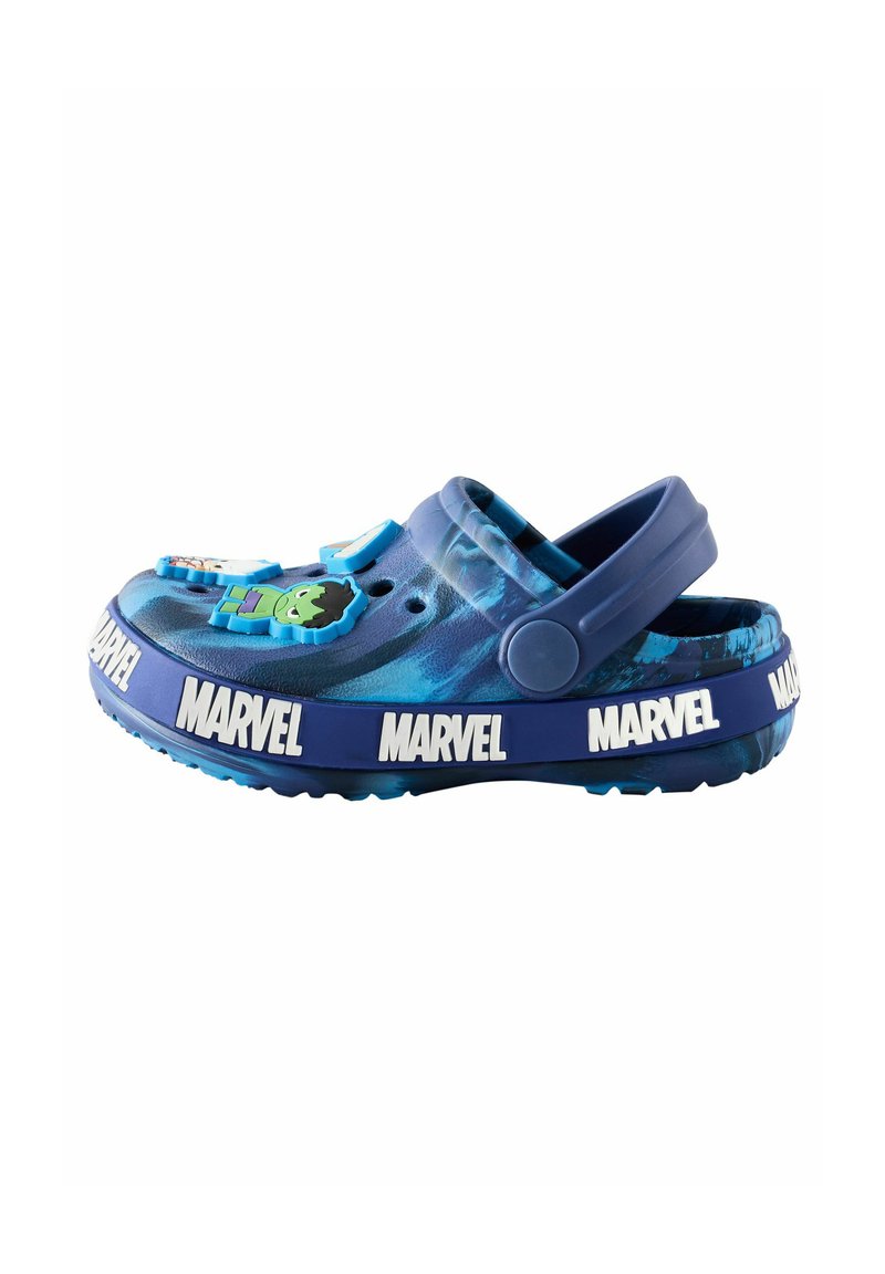 Next - REGULAR FIT - MARVEL CHARACTER - Pool slides - blue, Enlarge