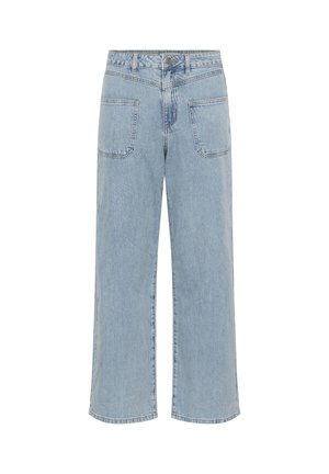 Kaffe, KAJORDI WIDE, jasnoniebieski denim