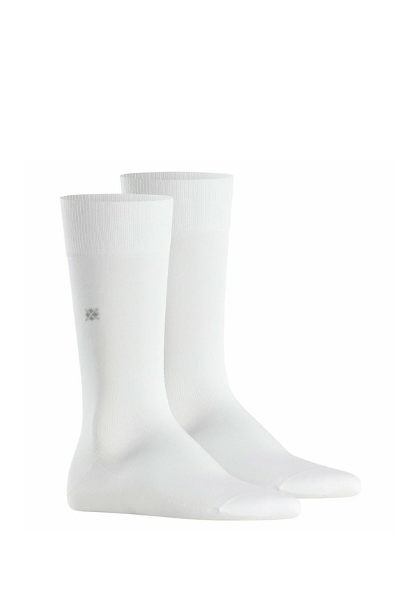 2ER PACK - DUBLIN KURZ LOGO ONE SIZE EINFARBIG - Socks - weiß4