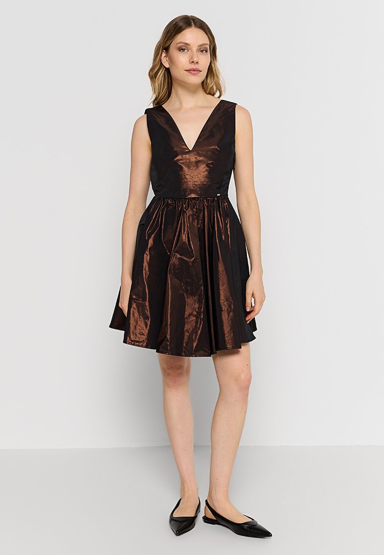 Gaudi Cocktailjurk bruin