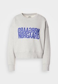 ORGANIC TILVINA - Bluză de molton - mid grey melange