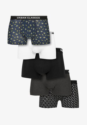 5 PACK - Trunks - ban aop brand aop chr blk wht