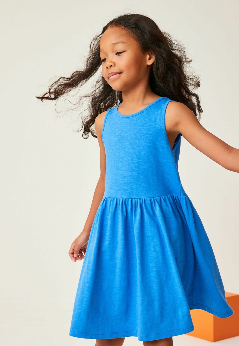 Next JERSEY DRESSES 2 PACK Jerseyklänning plain blue abstract