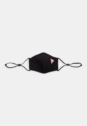 Guess SOLID FACE MASK - Maschera in tessuto - jet black