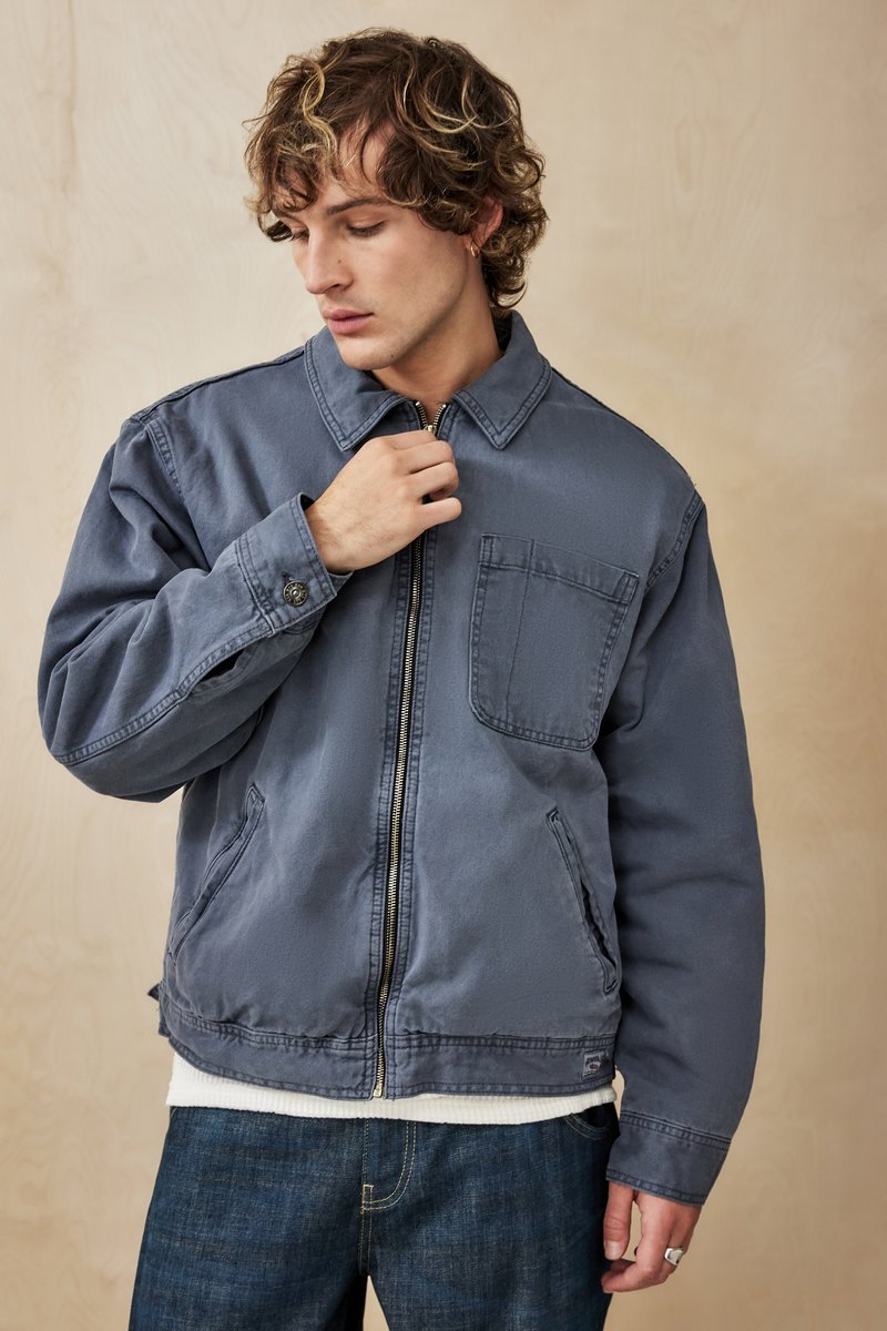 Denim Bdg Jared Hooded Utility Jacket Buy HERE&NOW Relaxed Fit Washed Effect Hooded Pure Cotton Denim Jacket  Jackets For Men 33569456 Myntra
