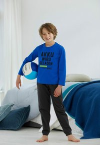Buffalo SET - Pižamos komplektas - blau/anthrazit