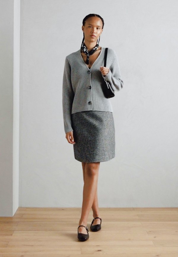 SKIRT EASY SHAPE SHORT LENGTH - A-line skirt3