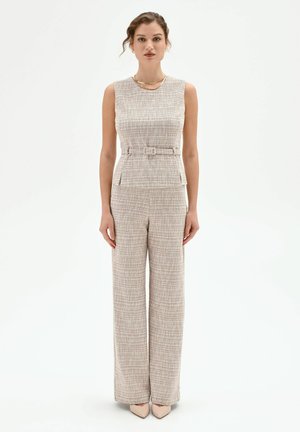 TWEED - Blouse - var beige light