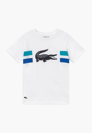 ROLLIS - T-shirt con stampa - white/obscurity-cuba-navy blue