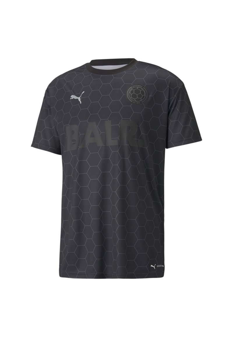 Herren Sportbekleidung | Puma X BALR T-Shirt print black/schwarz - NK75635 Herren Sportbekleidung | Puma X BALR T-Shirt print black/schwarz - NK75635